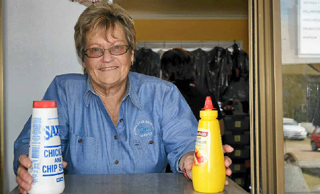 DEDICATED: Ros Robinson has volunteered at the canteen for eight years. DEDICATED: Ros Robinson has volunteered at the canteen for eight years.